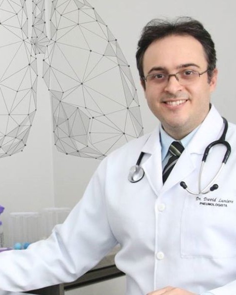 Dr. David Luniere, pneumologista e sócio da Pacercor