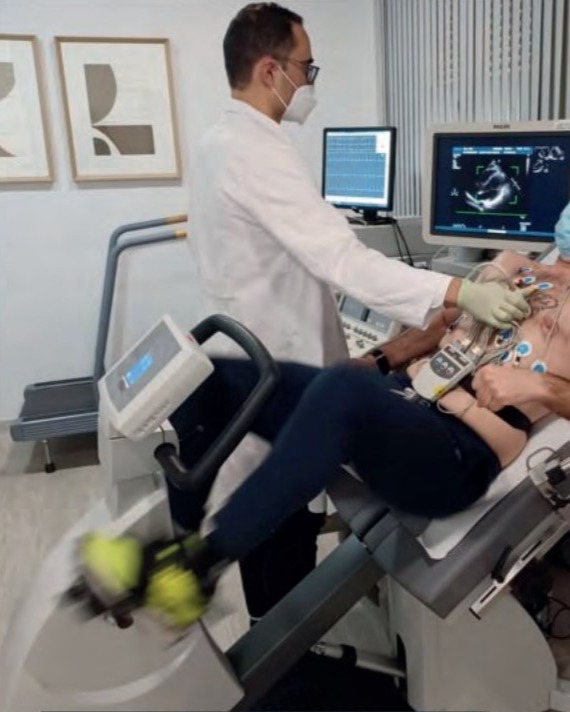 Ecocardiograma realizado durante esforço em esteira
